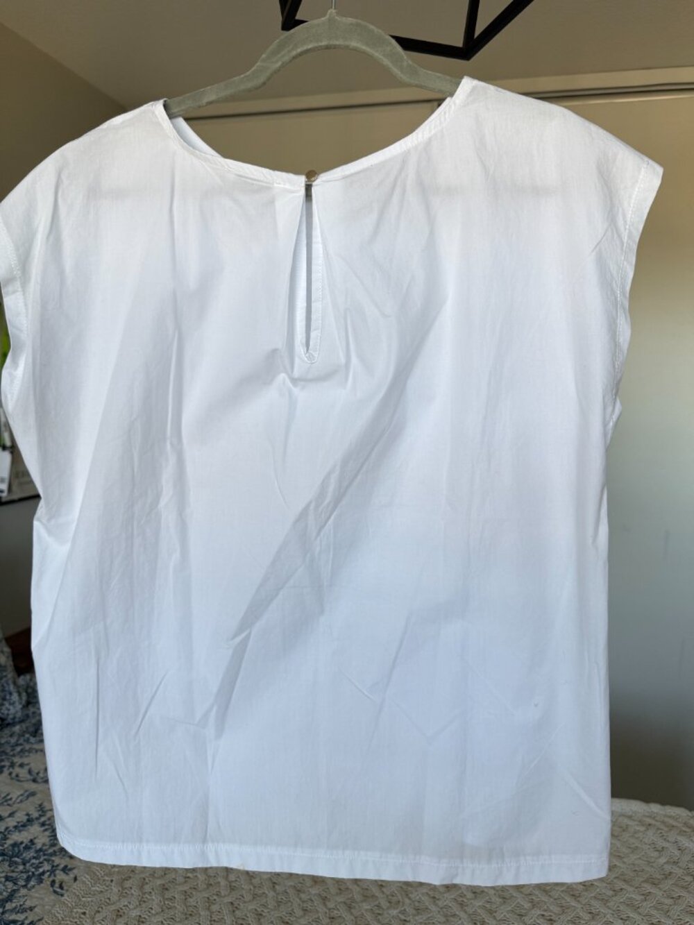 Motivi women’s white blouse, size L, new with original tags, purchased in Italy. - Picture 4 of 5